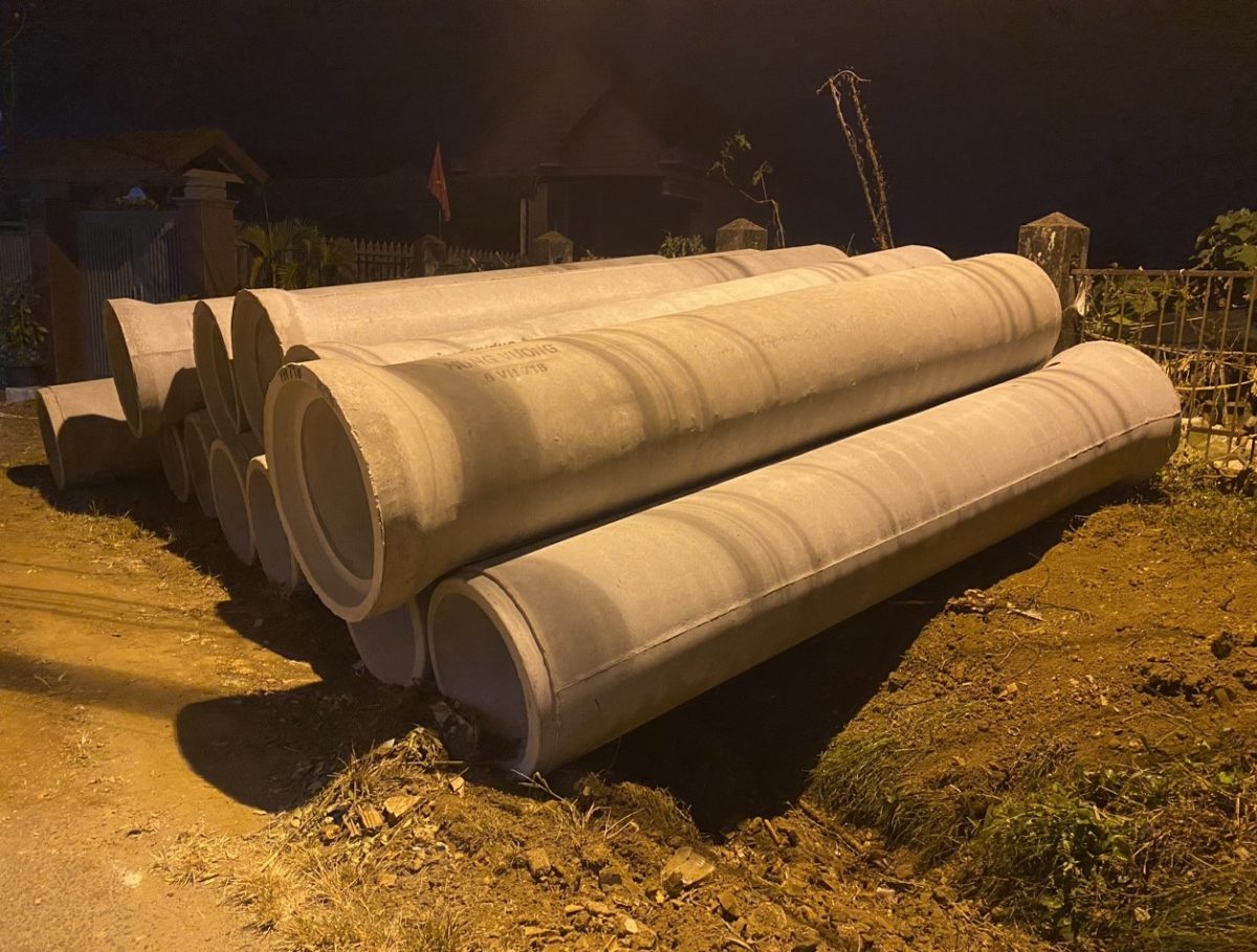 Thi công cống bê tông D300 D400 D500 D600 tại Bắc Bình Tuy Phong Bình Thuận