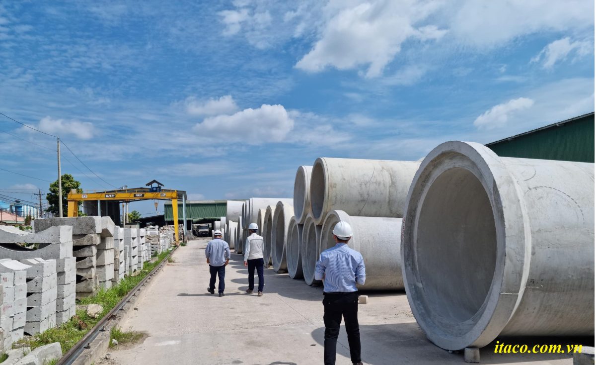Kho cống tròn chịu lực D1200 1500 1800 2000 hôm nay tại KCN Mỹ Xuân B1 Bà Rịa Vũng Tàu
