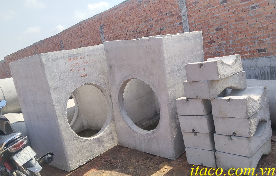Hố ga bê tông đúc sẵn dùng cho cống D300 D400 D500 tại Hòa Thành, Tp Tây Ninh