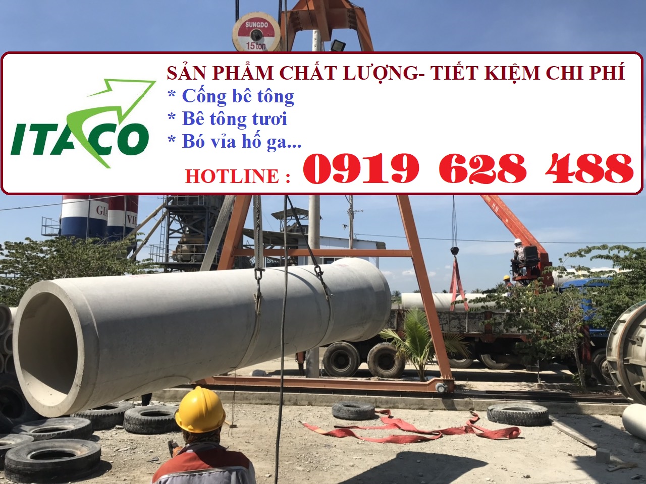 Nhà máy cống bê tông Bình Dương