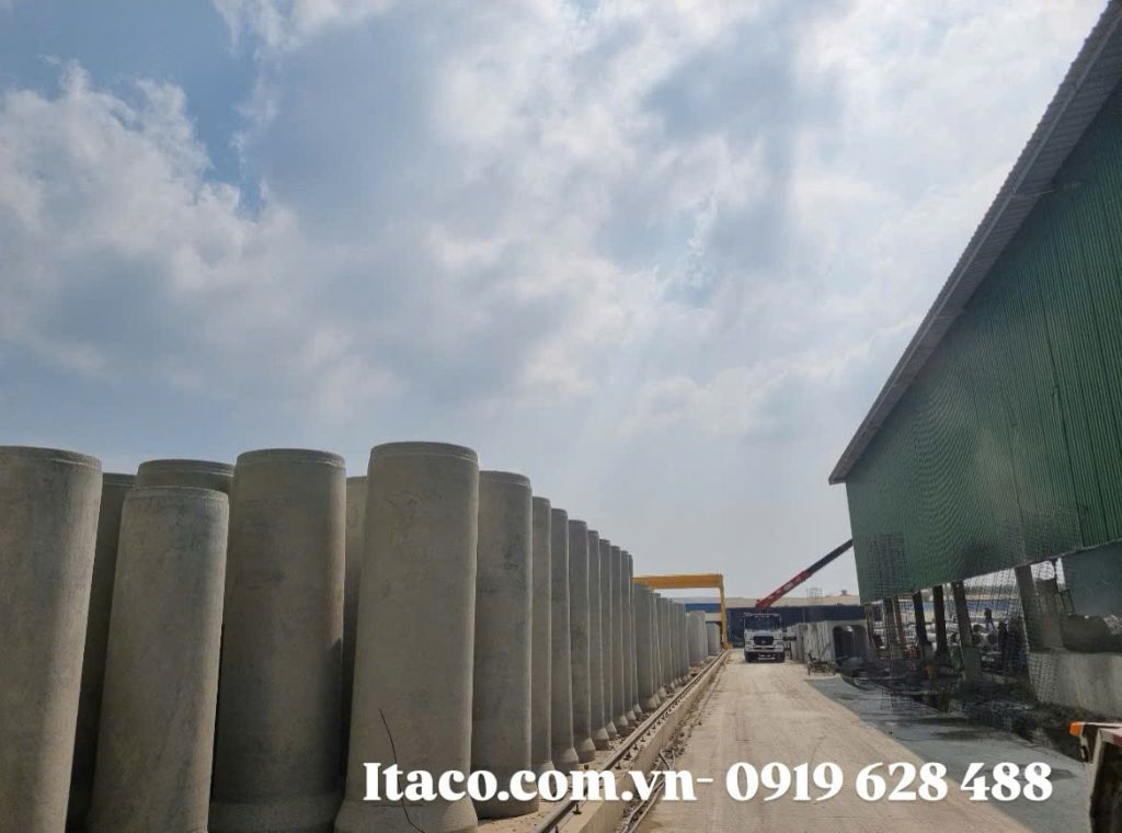 Cống tròn ly tâm D300 D400 D500 D600 Minh Khôi Long An