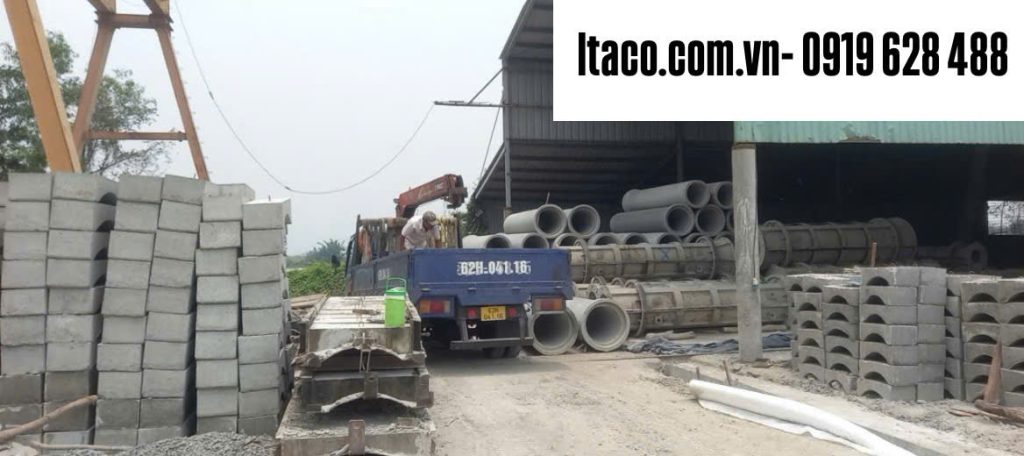 Kho cống đúc sẵn D300 D400 Itaco ở Long An