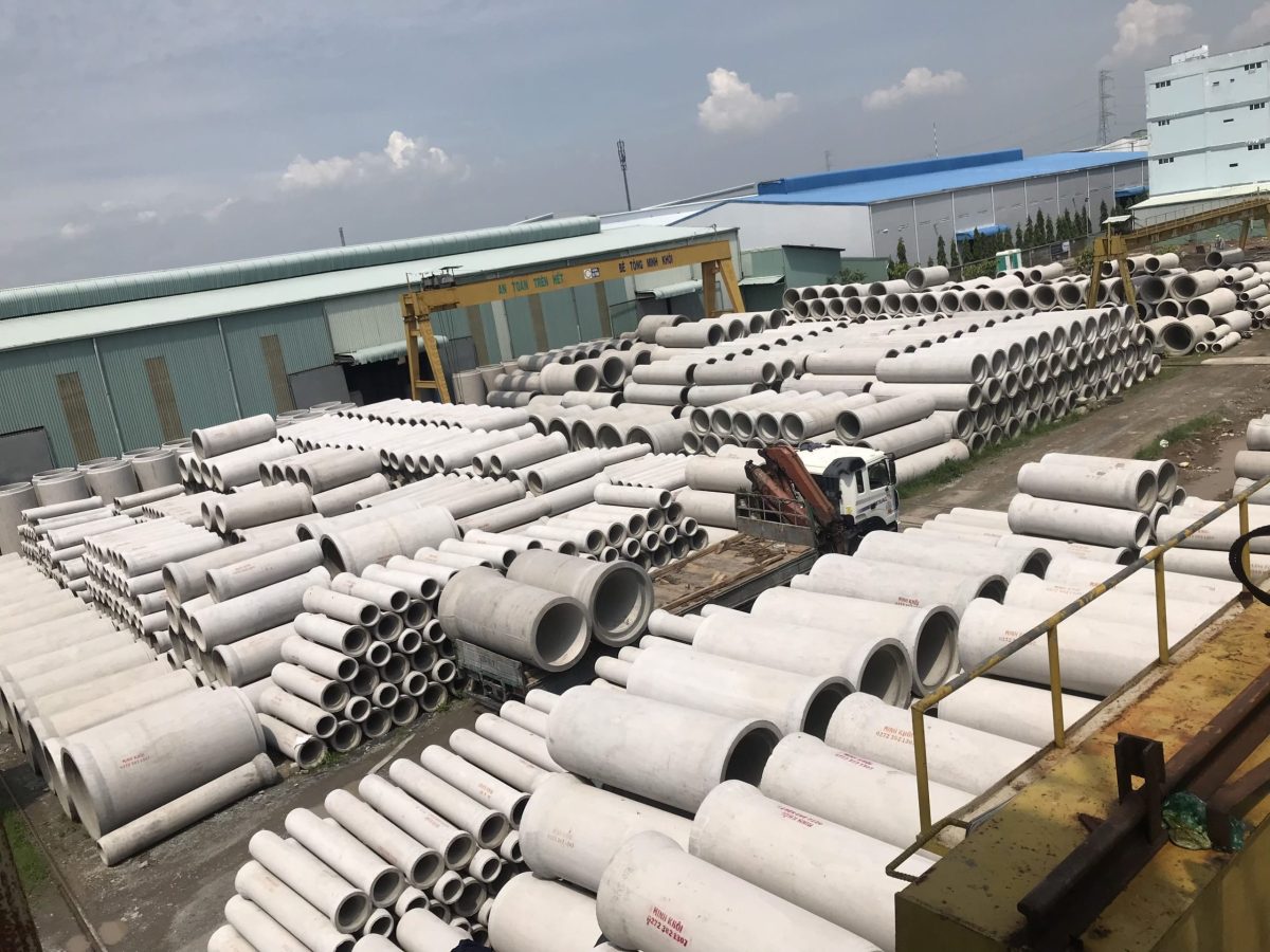 Kho cống bê tông các loại tại KCN Hải Sơn Đức Hòa Long An