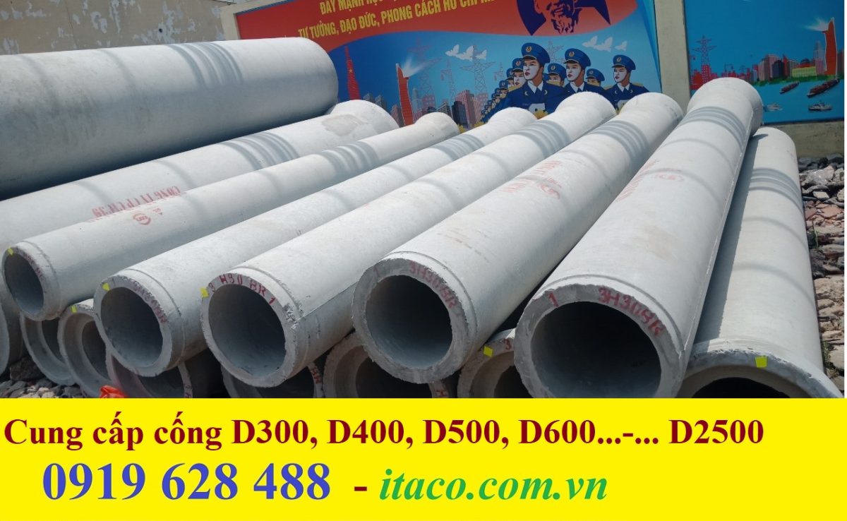Cống ly tâm D400 Itaco