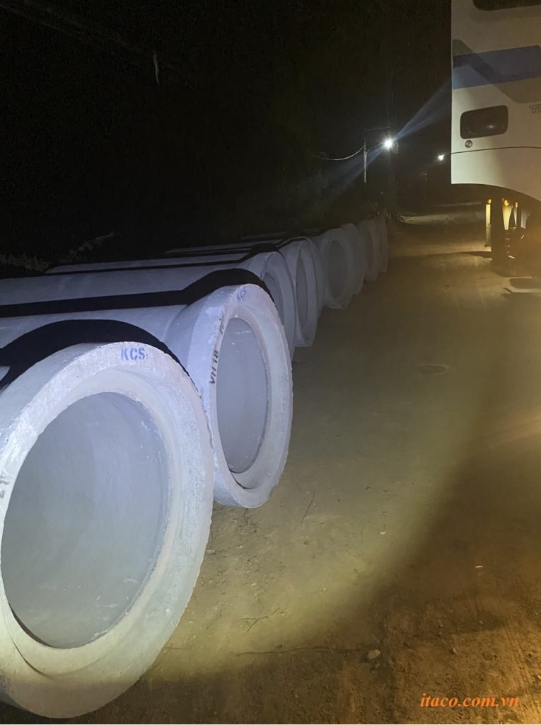 Giao cống rung ép D800 Itaco tại Nhơn Trạch Đồng Nai