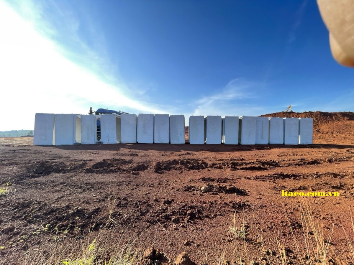 Công trình sử dụng cống hộp Itaco 2m- Boxit Lâm Đồng