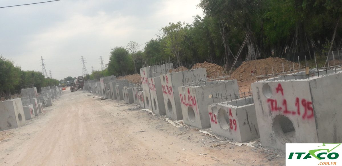 Kho hố ga bê tông dùng cho cống D300 D500 D600 D800 tại Tân An Vình Hưng Long An