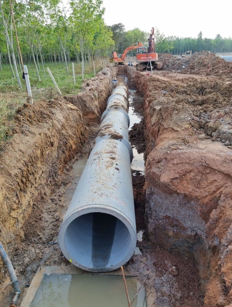 thi công cống ly tâm D600 Itaco