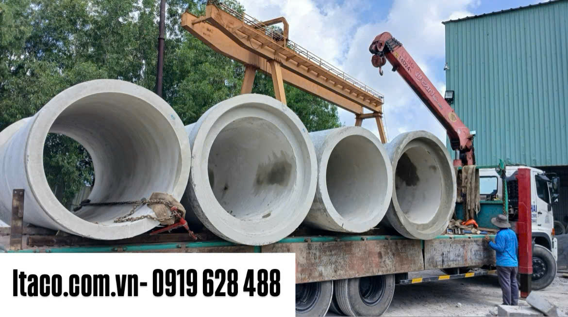 Cống Tròn D600 D800 Bình Đức Long Cang Tây Ninh