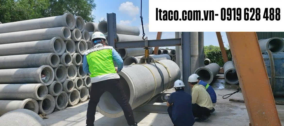Cống Rung Ép D300 D400 D500 D600 Rạch Kiến Cần Đước Tây Ninh