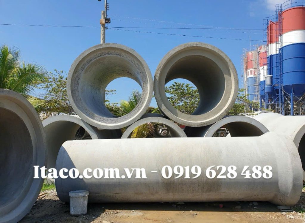 Cận cảnh cống bê tông rung ép D800