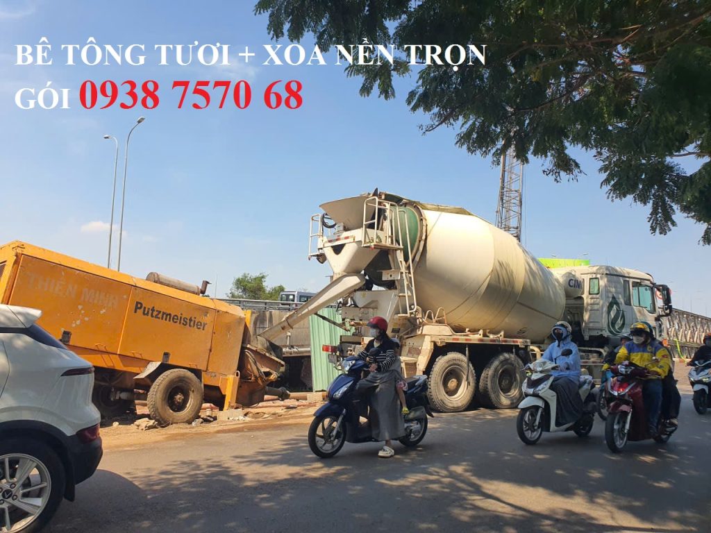 bê tông tươi thương phẩm M200 M250 M300 tại Thủ Dầu Một